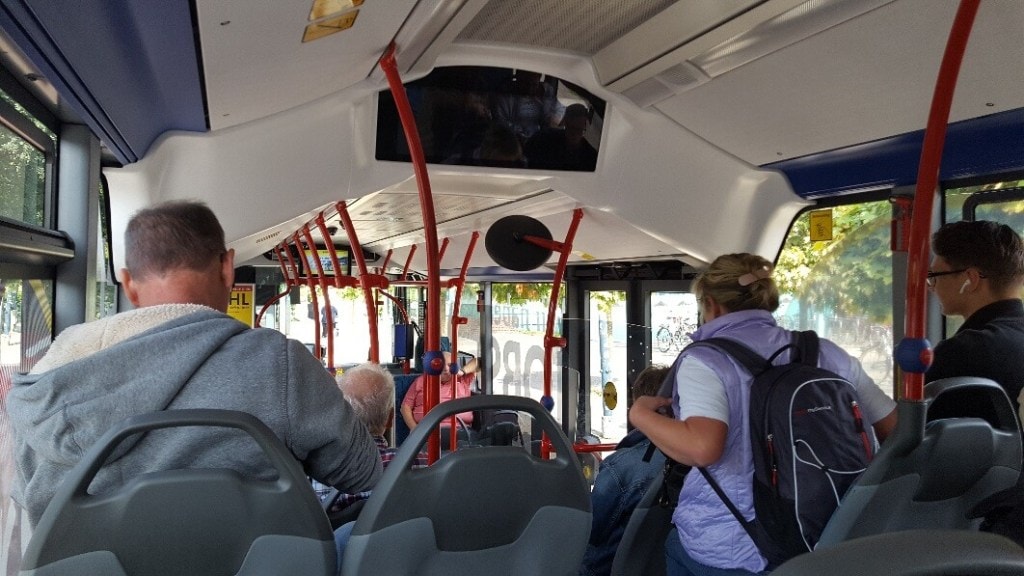 Transfer der TUI Cruise zum Hafen