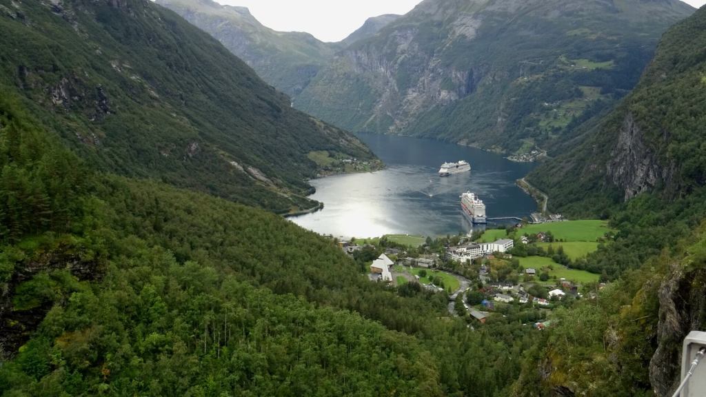 Ausblick vom Flydalsjuvet Aussichtspunkt