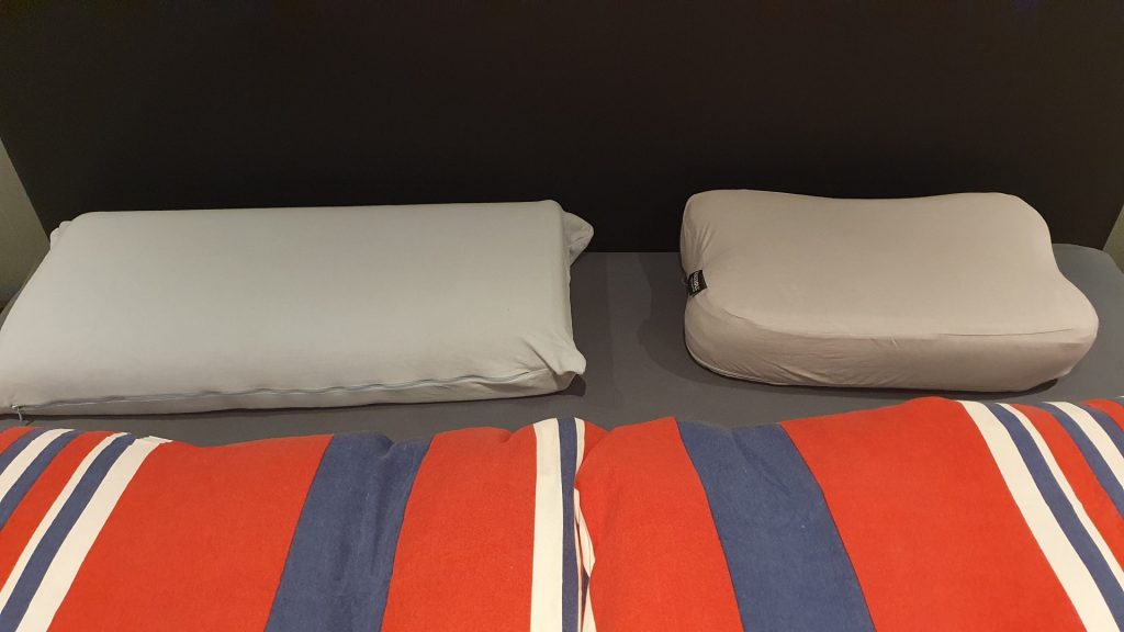 Vergleich Blackroll zu normalem Kissen