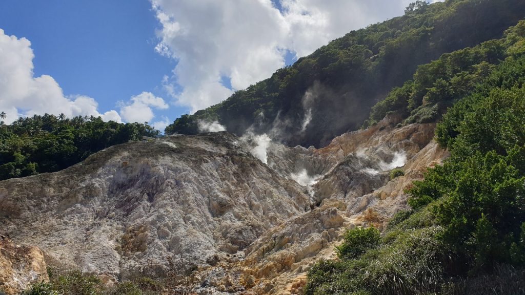 Schwefeldämpfe am Vulcan