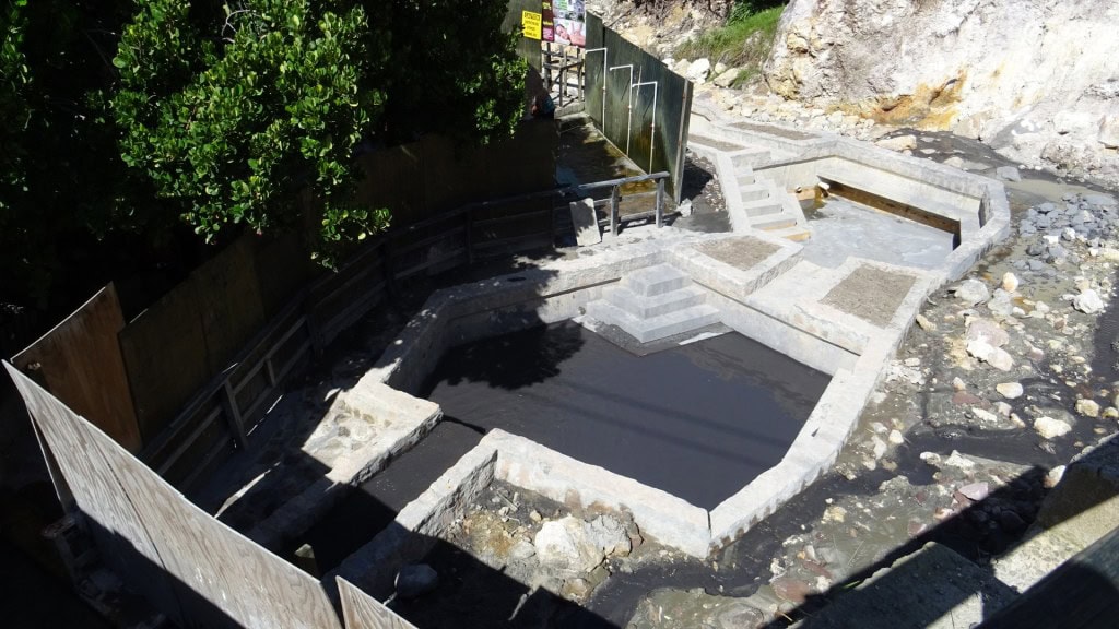 Schlammbäder in der Karibik