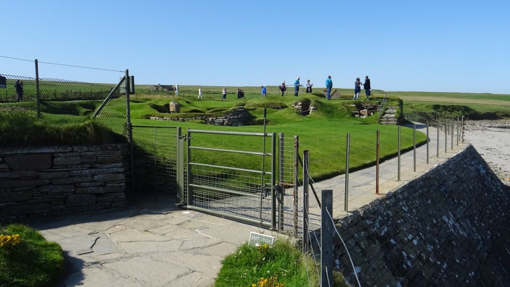 Skara Brae beim Landausflug Orkney Inseln