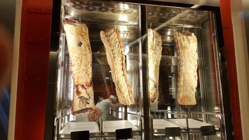 Fleisch vom Steakhouse