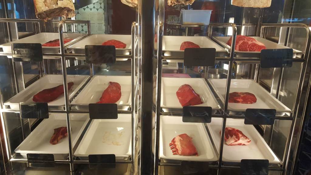 Hochwertige Fleischauswahl im Steakhouse