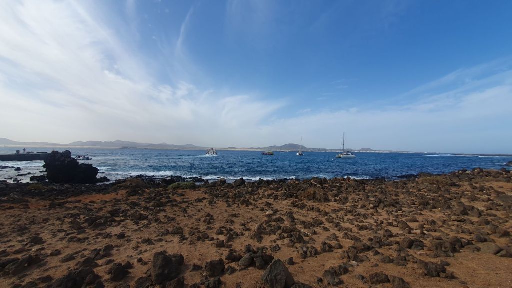 Aussicht auf Fuerteventura beim Landausflug auf eigene Faust