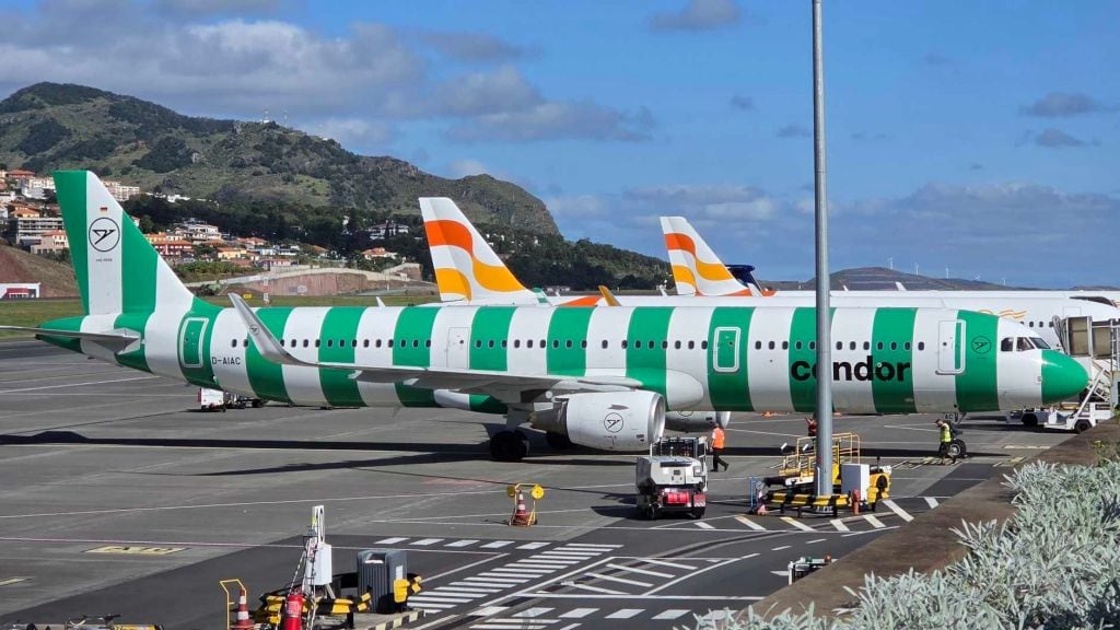 Flug nach Madeira mit der Condor Business Class