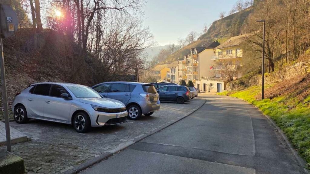 Startpunkt zur Wanderung Rhein Wisper Glück in Lorchhausen
