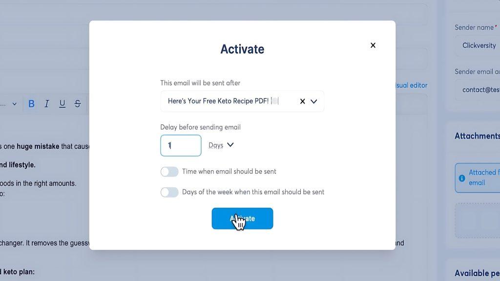 Automating Your Email Sequence in systeme.io