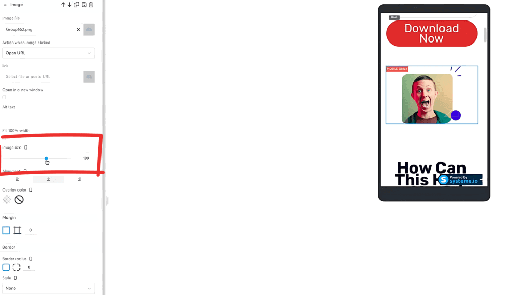 Optimize Image Sizes and Placement
