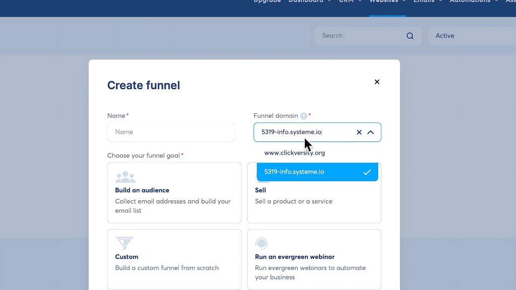 Funnel Domain