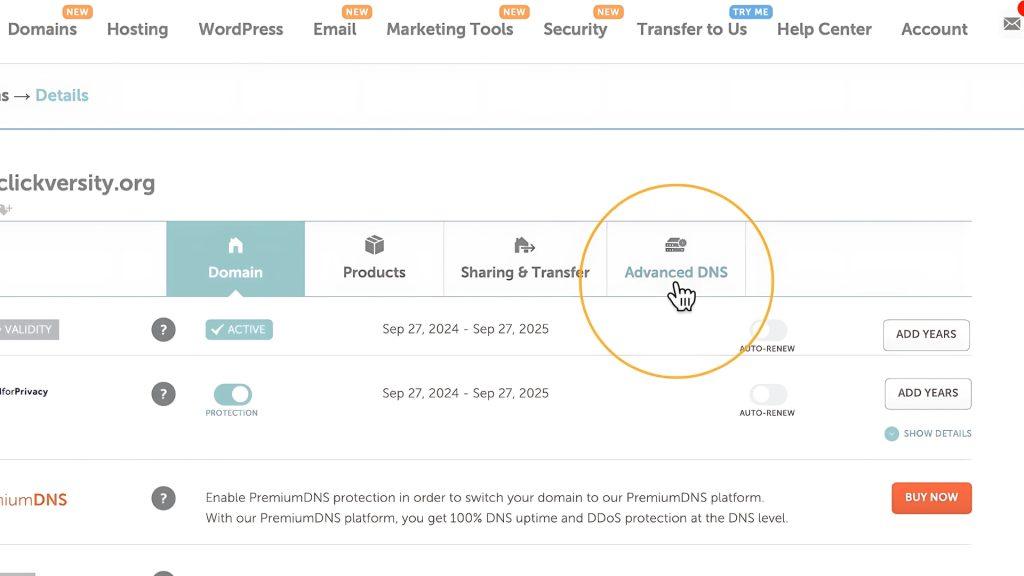 Namecheao Advanced DNS