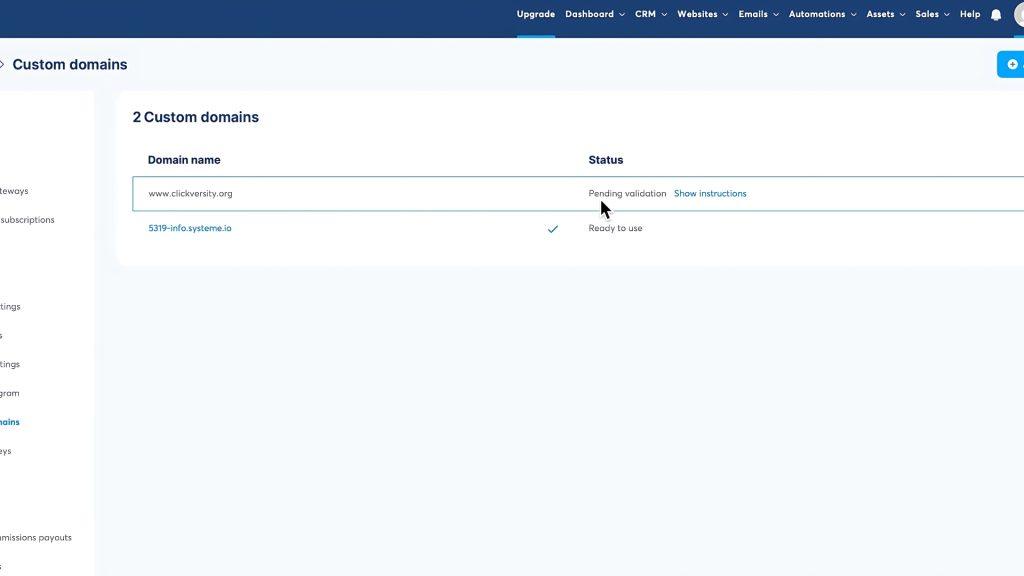Wait for Domain Validation