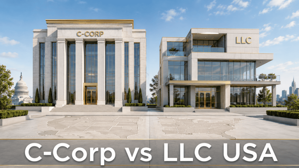 C-Corp vs LLC USA