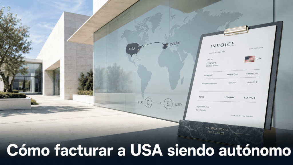 Cómo facturar a USA siendo autónomo
