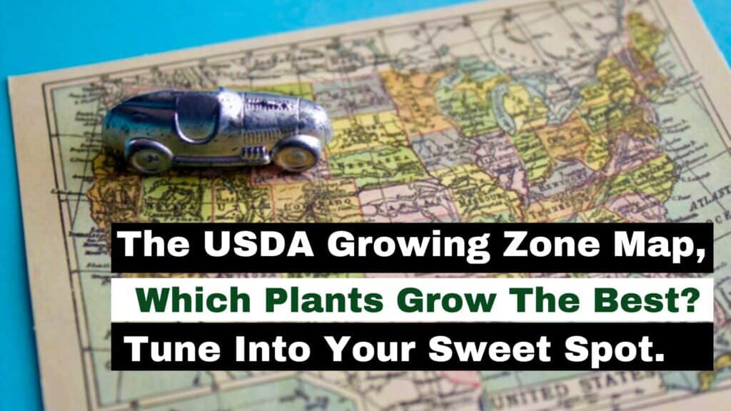 The USDA Growing Zone Map, (2)