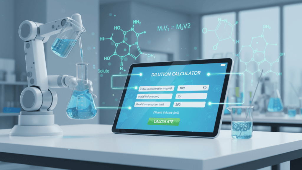 dilution calculator mg/ml