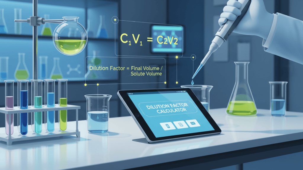 dilution factor calculator