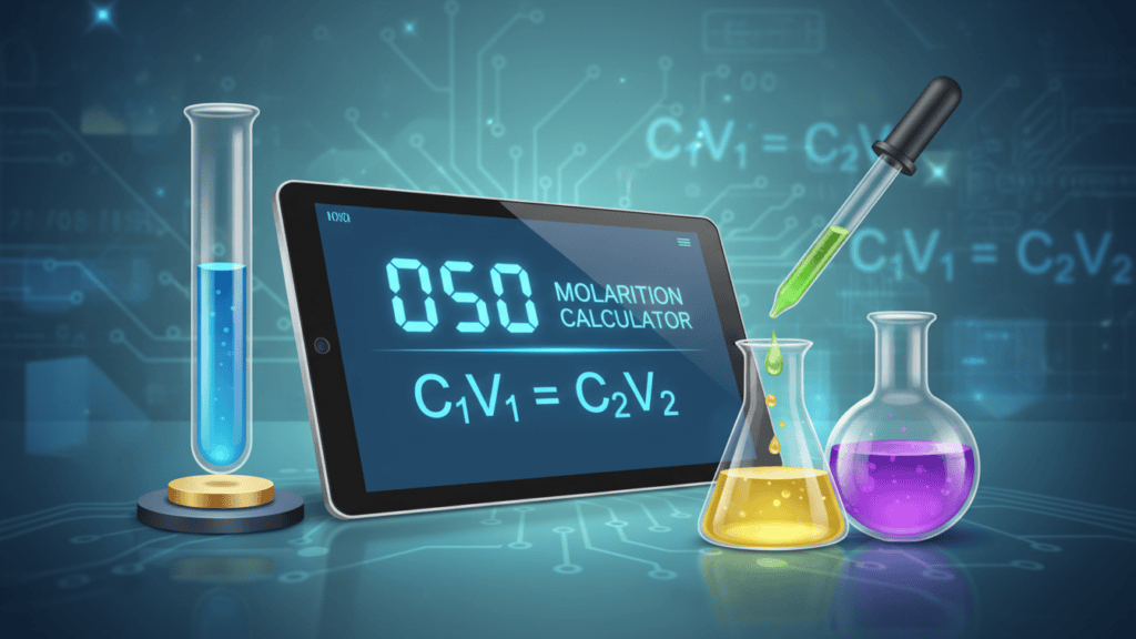 molarity dilution calculator