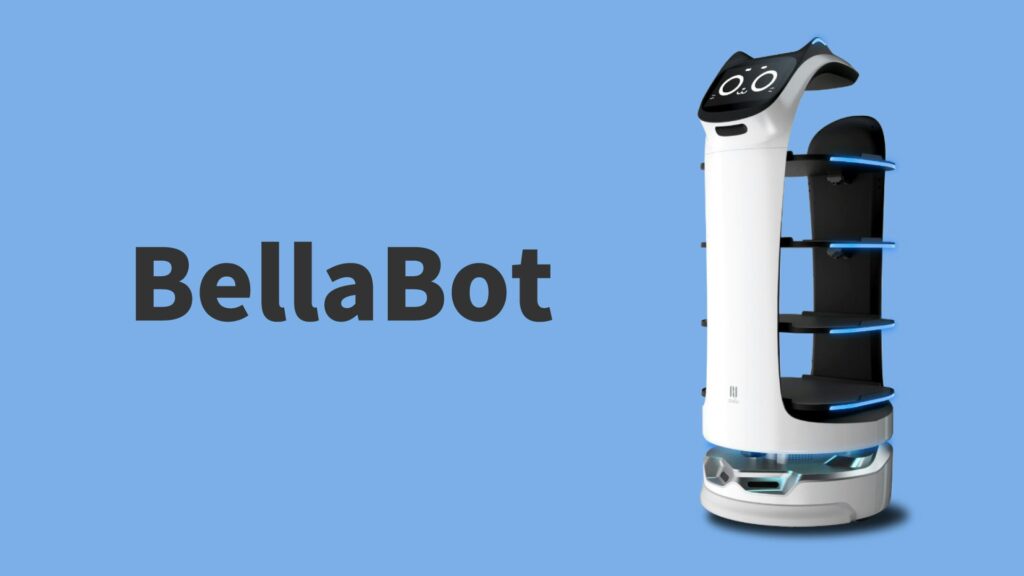 ネコ型配膳ロボット「BellaBot(ベラボット)」