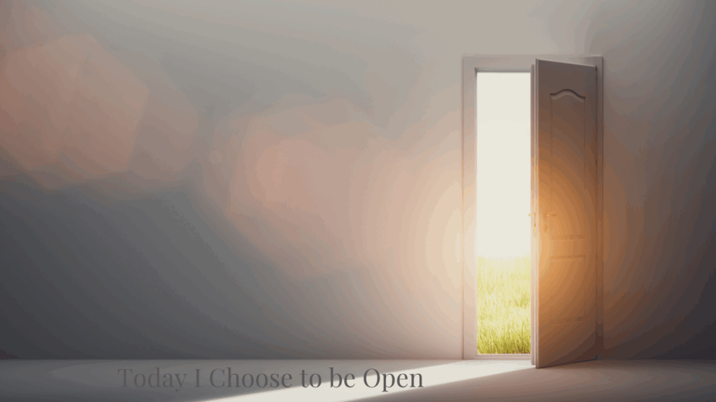 How to Be Open