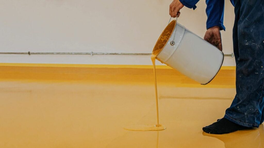 slef leveling epoxy flooring