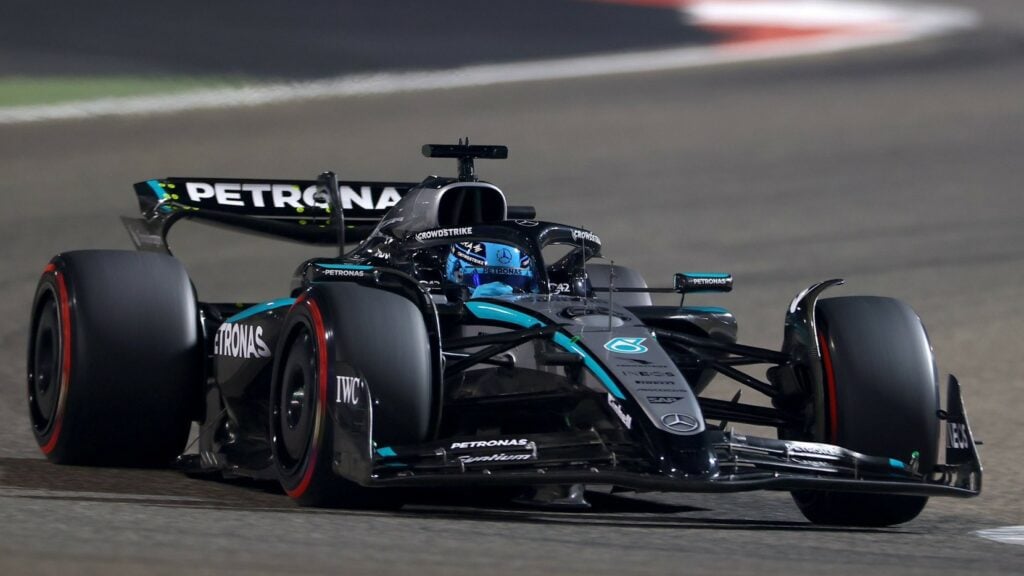 Griglia di partenza GP Bahrain F1 2025 penalità Mercedes George Russell e Andrea Kimi Antonelli