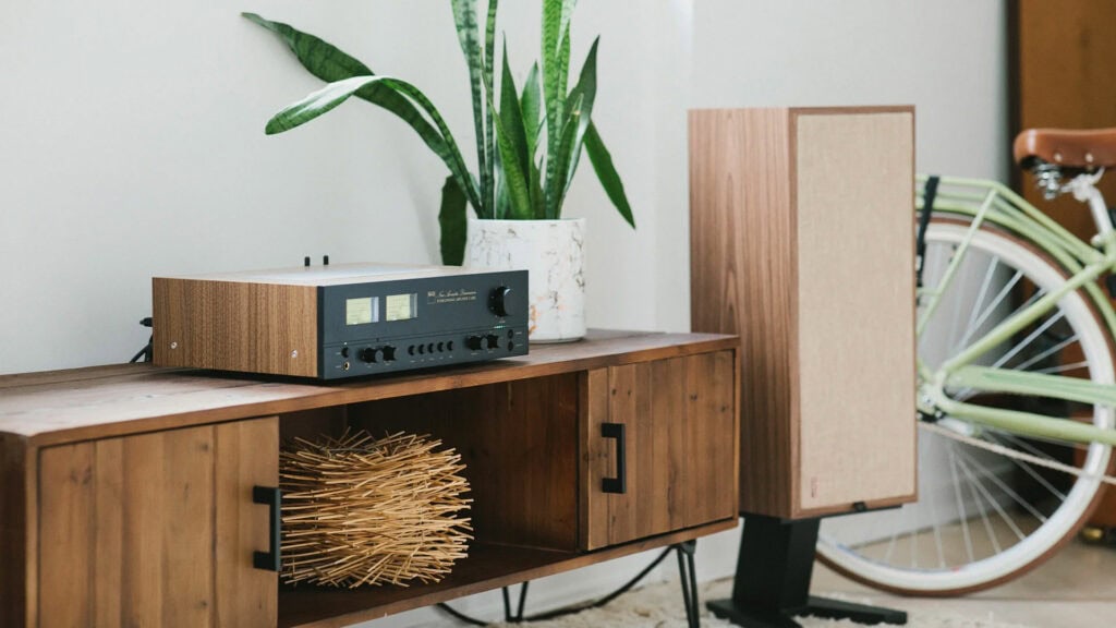 NAD C 3050 Installed in an audiophile living room
