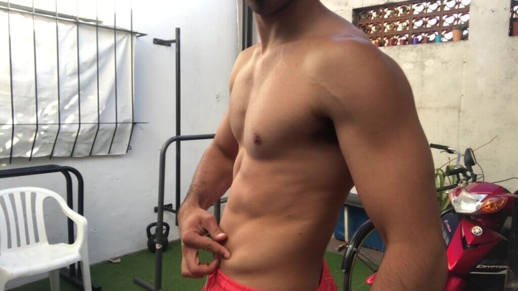 masa muscular ganada con ejercicios de calistenia