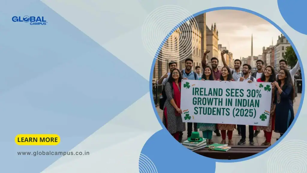 Ireland Sees 30% Growth in Indian Students.