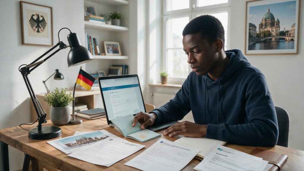 remonstration german visa appeal documents for a Nigerian student