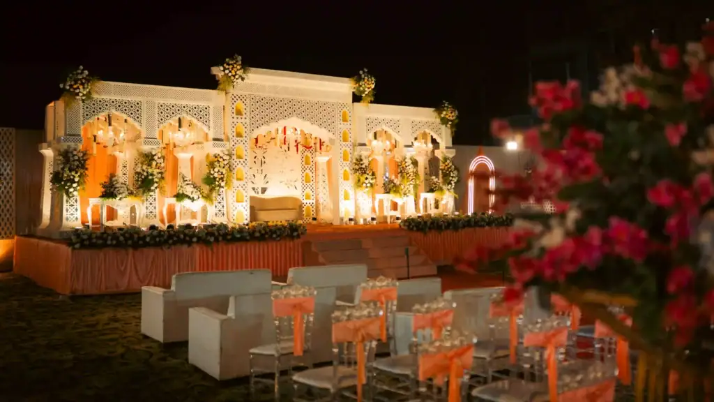 Wedding decor setup by event planners in Siliguri