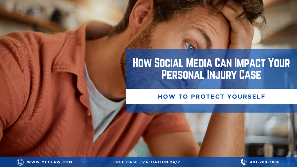 Personal injury claimant protecting their legal case while using social media