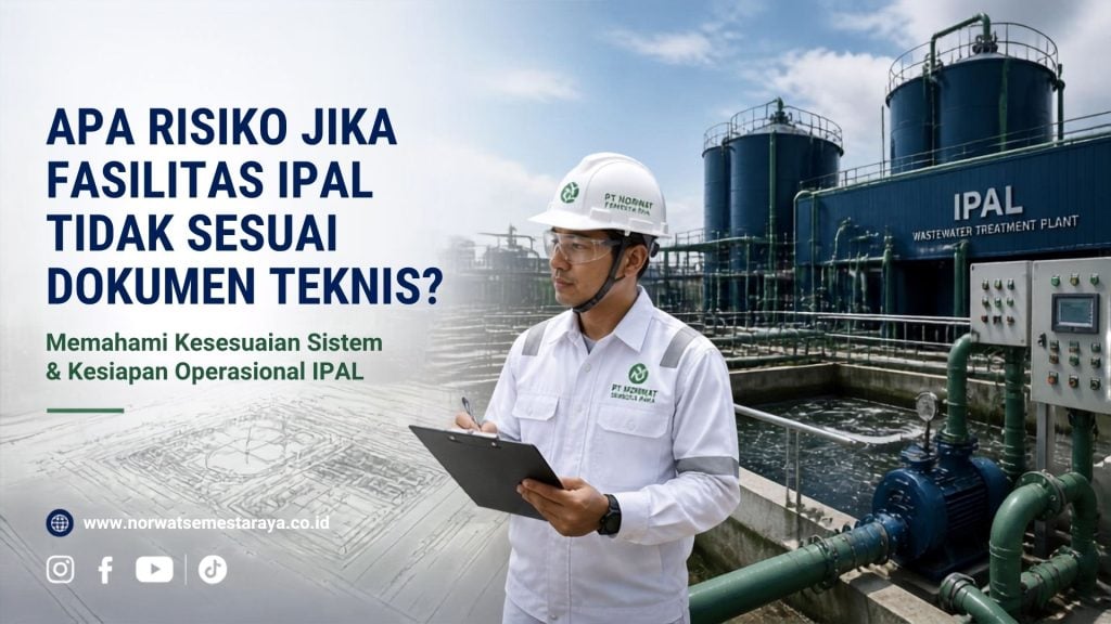 Risiko IPAL Tidak Sesuai Dokumen Teknis