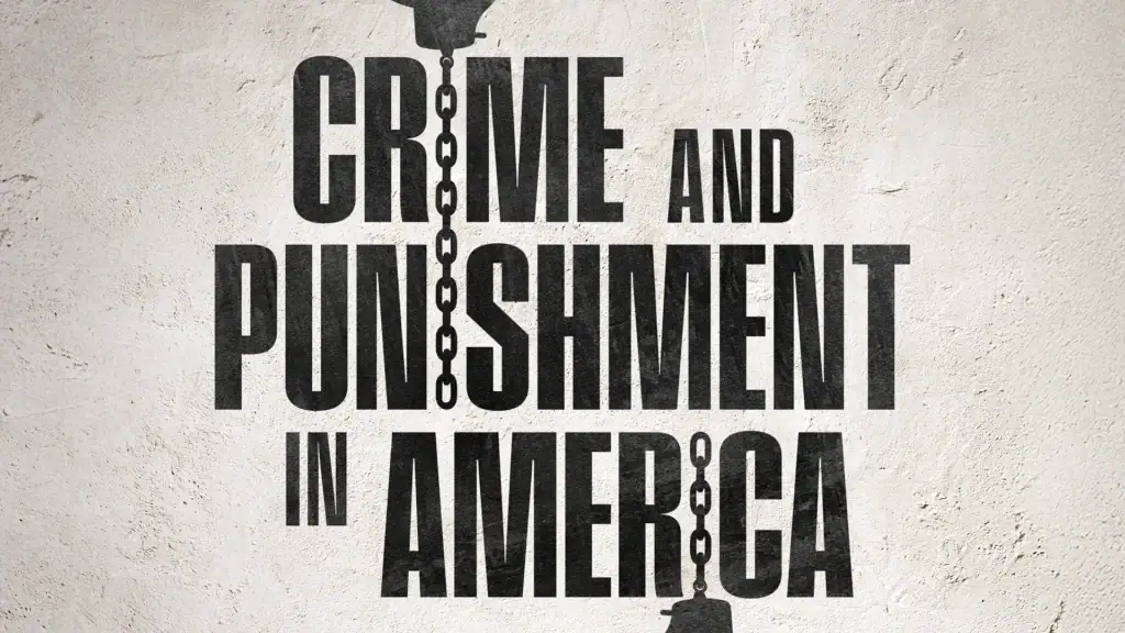 Crime and Punishment in America film logo