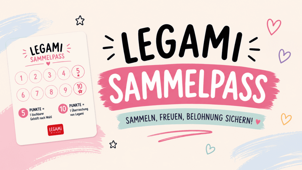 Legami Sammelpass im Panda Kinderladen Aschaffenburg