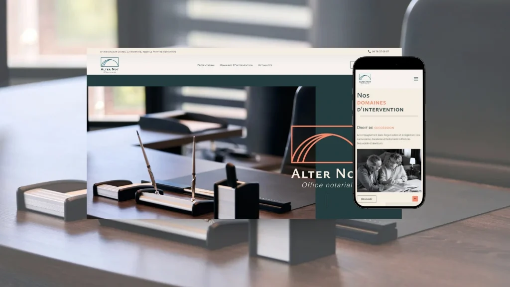 paw-in- création de site web - site desktop et mobile - Alter Not