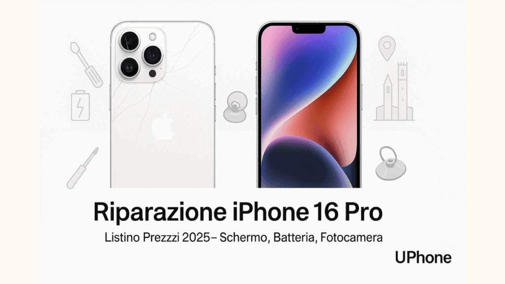 Riparazione iPhone 16 Pro | UPhone
