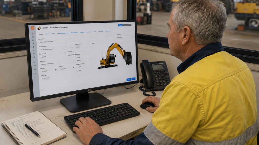 Heavy Equipment CMMS Master Data