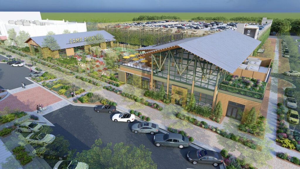 Angevin and Co Camp Pickle Fox Park in Denver