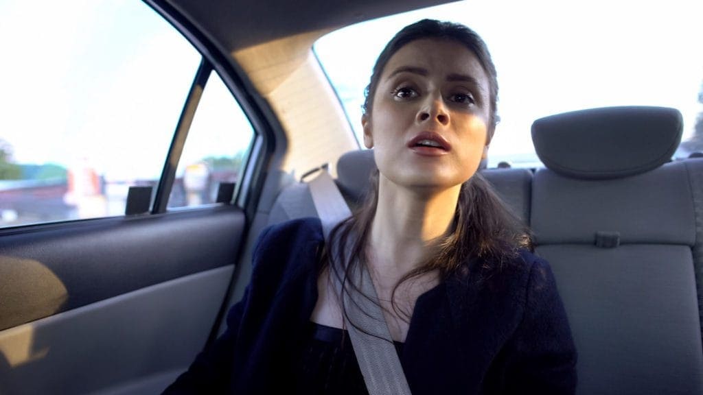 Uber and Lyft accident scene in Texas with injured passengers and emergency response