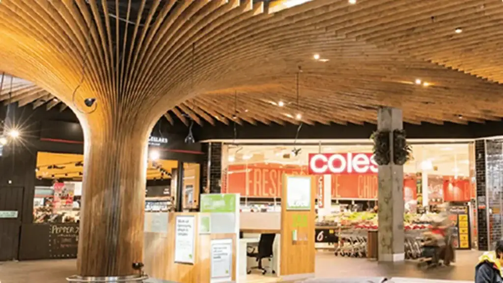 East Village Retail Centre, shops area