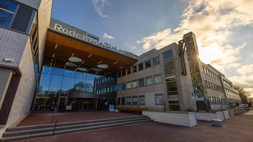 Red Cross Hospital Beverwijk exterior building entrance