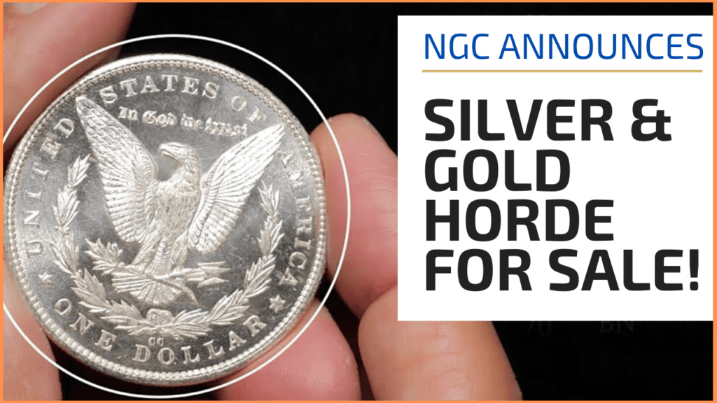 gold and silver coins HORDE FOR SALE error coins value