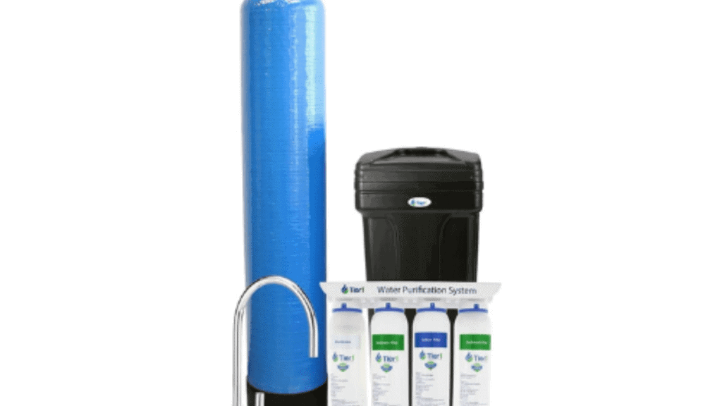 What are the benefits of the water softener regeneration process?