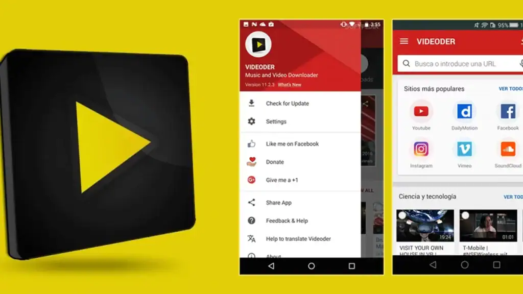 تحميل تطبيق videoder