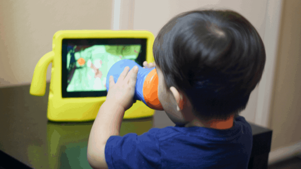 how to work at home with kids