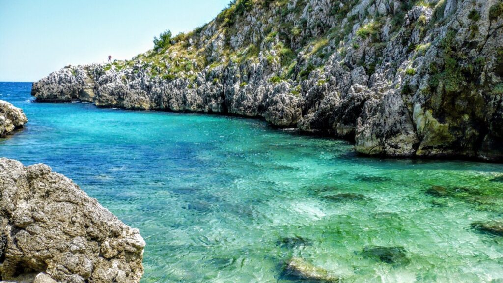 Il mare di cala Acquaviva