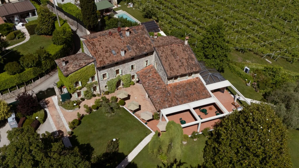 Veduta de La Magioca, relais in Valpolicella