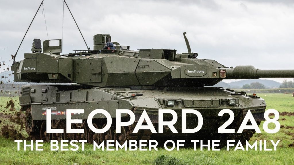132 Carri Armati Leopard 2A8 per l'Esercito Italiano