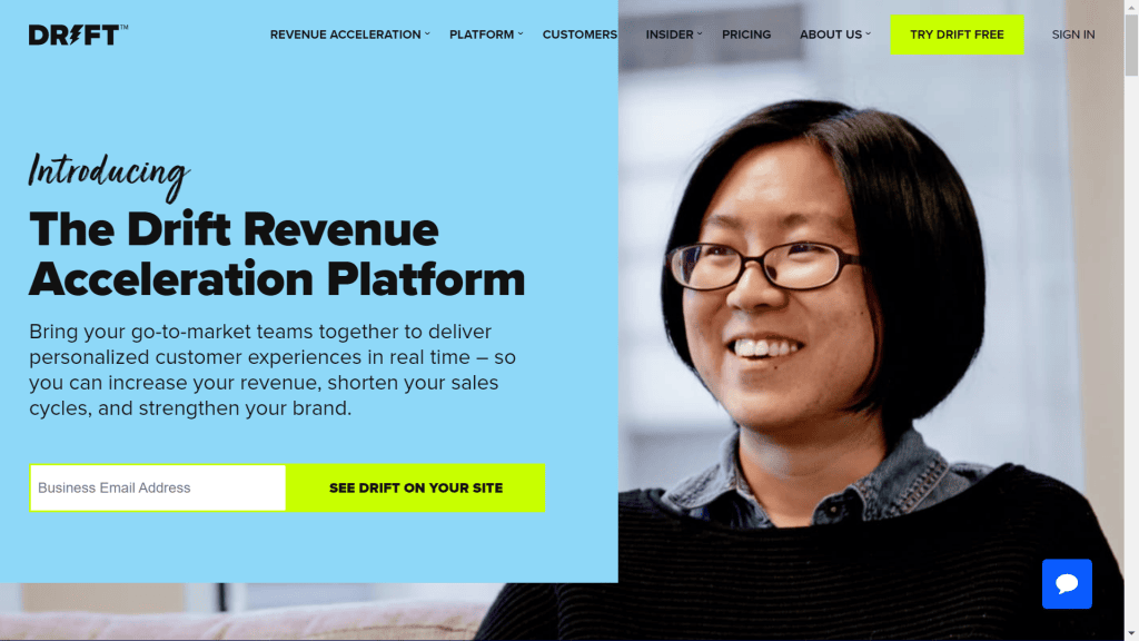 drift software - growth marketing tool